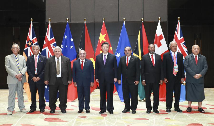 PAPUA NEW GUINEA-CHINA-XI JINPING-COLLECTIVE MEETING (CN)